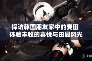探访韩国朋友家中的麦田 体验丰收的喜悦与田园风光