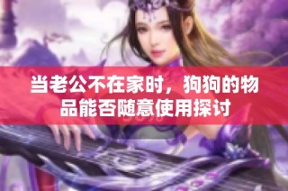 当老公不在家时，狗狗的物品能否随意使用探讨