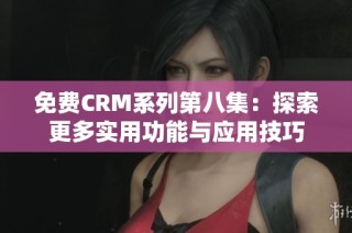 免费CRM系列第八集：探索更多实用功能与应用技巧