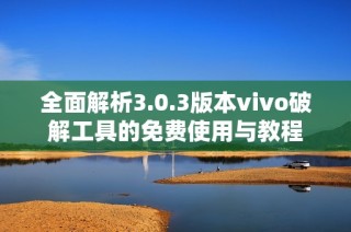 全面解析3.0.3版本vivo破解工具的免费使用与教程