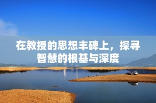 在教授的思想丰碑上，探寻智慧的根基与深度