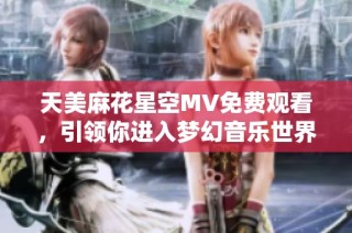 天美麻花星空MV免费观看，引领你进入梦幻音乐世界