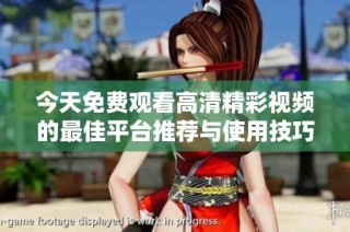 今天免费观看高清精彩视频的最佳平台推荐与使用技巧分享