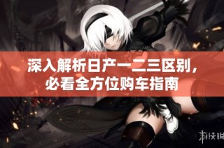 深入解析日产一二三区别，必看全方位购车指南