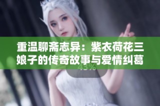 重温聊斋志异：紫衣荷花三娘子的传奇故事与爱情纠葛