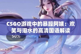 CSGO游戏中的暴躁阿姨：欢笑与泪水的高清国语解读