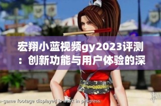 宏翔小蓝视频gy2023评测：创新功能与用户体验的深度分析