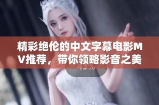 精彩绝伦的中文字幕电影MV推荐，带你领略影音之美