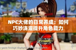 NPC大佬的日常养成：如何巧妙浇灌提升角色能力