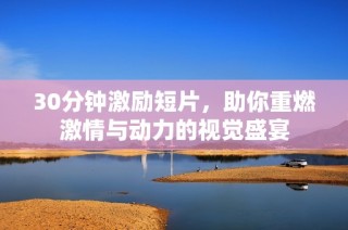30分钟激励短片，助你重燃激情与动力的视觉盛宴