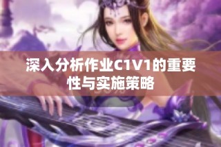 深入分析作业C1V1的重要性与实施策略