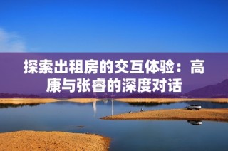 探索出租房的交互体验：高康与张睿的深度对话