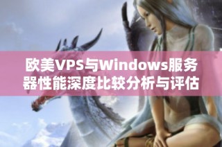 欧美VPS与Windows服务器性能深度比较分析与评估