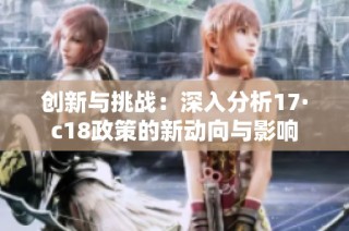 创新与挑战：深入分析17·c18政策的新动向与影响