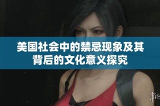 美国社会中的禁忌现象及其背后的文化意义探究