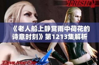 《老人船上静赏雨中荷花的诗意时刻》第1213集解析