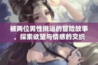 被两位男性挑逗的冒险故事，探索欲望与情感的交织