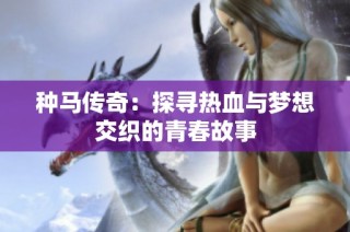 种马传奇：探寻热血与梦想交织的青春故事