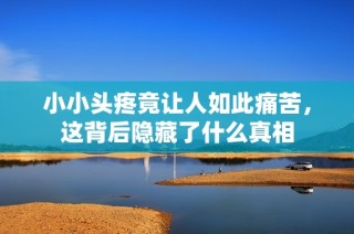 小小头疼竟让人如此痛苦，这背后隐藏了什么真相