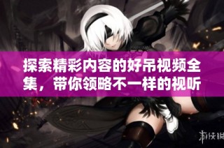 探索精彩内容的好吊视频全集，带你领略不一样的视听盛宴