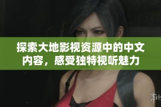 探索大地影视资源中的中文内容，感受独特视听魅力