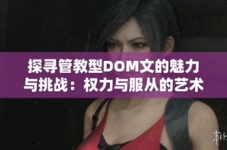 探寻管教型DOM文的魅力与挑战：权力与服从的艺术