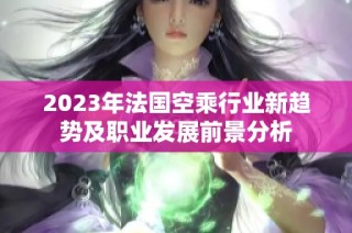 2023年法国空乘行业新趋势及职业发展前景分析