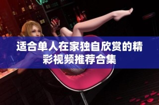 适合单人在家独自欣赏的精彩视频推荐合集