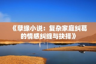 《孽缘小说：复杂家庭纠葛的情感纠缠与抉择》