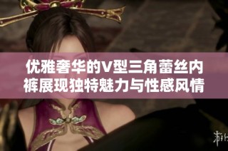 优雅奢华的V型三角蕾丝内裤展现独特魅力与性感风情