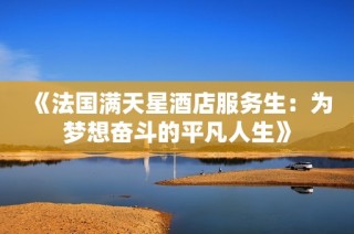 《法国满天星酒店服务生：为梦想奋斗的平凡人生》