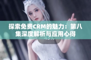 探索免费CRM的魅力：第八集深度解析与应用心得