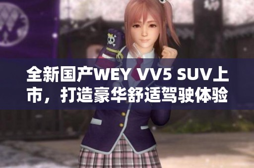 全新国产WEY VV5 SUV上市，打造豪华舒适驾驶体验