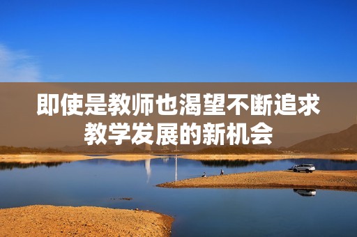 即使是教师也渴望不断追求教学发展的新机会