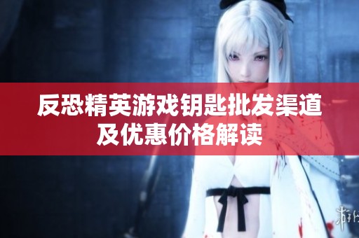 反恐精英游戏钥匙批发渠道及优惠价格解读