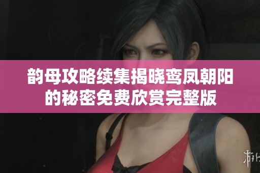 韵母攻略续集揭晓鸾凤朝阳的秘密免费欣赏完整版