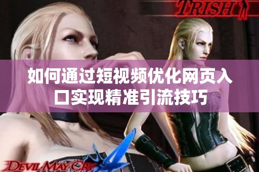 如何通过短视频优化网页入口实现精准引流技巧