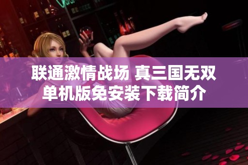联通激情战场 真三国无双单机版免安装下载简介
