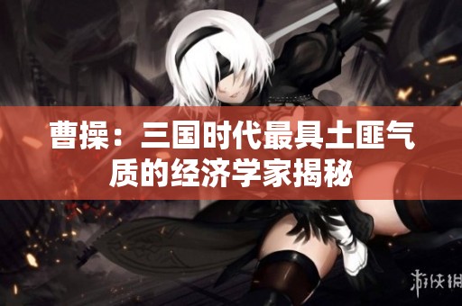 曹操：三国时代最具土匪气质的经济学家揭秘