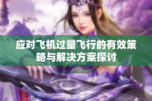 应对飞机过量飞行的有效策略与解决方案探讨