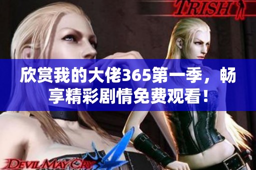 欣赏我的大佬365第一季，畅享精彩剧情免费观看！