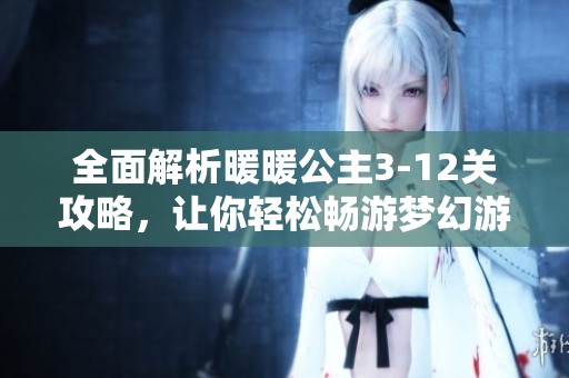 全面解析暖暖公主3-12关攻略，让你轻松畅游梦幻游戏世界