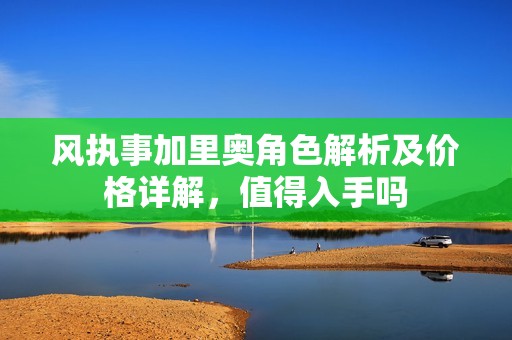 风执事加里奥角色解析及价格详解，值得入手吗