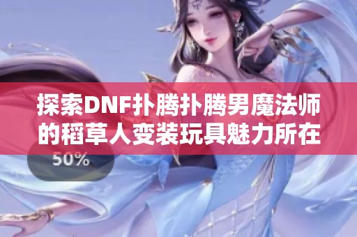 探索DNF扑腾扑腾男魔法师的稻草人变装玩具魅力所在