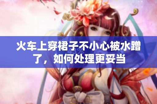 火车上穿裙子不小心被水蹭了，如何处理更妥当