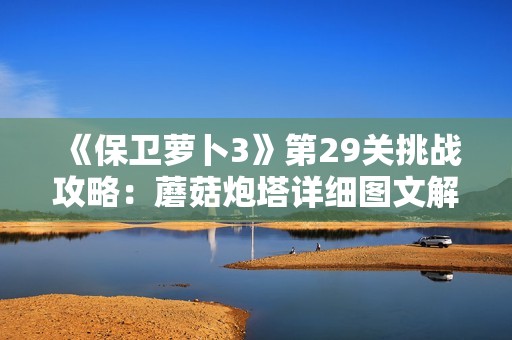 《保卫萝卜3》第29关挑战攻略：蘑菇炮塔详细图文解析与策略分享