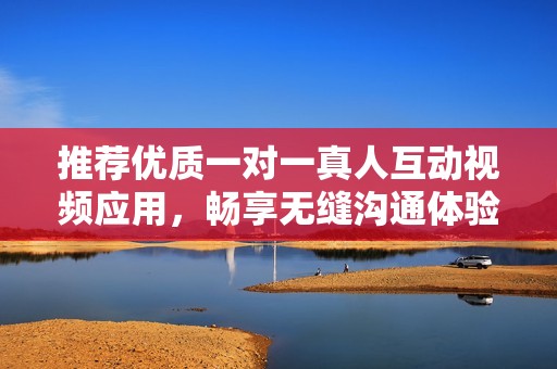 推荐优质一对一真人互动视频应用，畅享无缝沟通体验