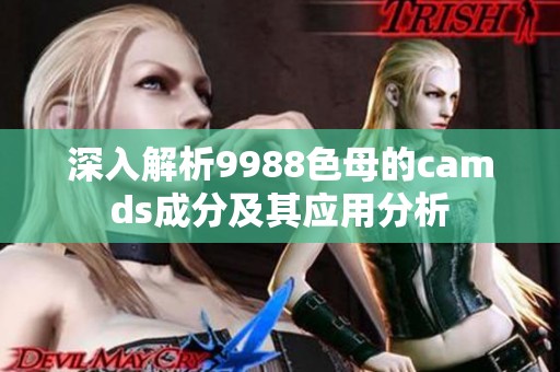 深入解析9988色母的camds成分及其应用分析