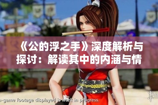 《公的浮之手》深度解析与探讨：解读其中的内涵与情感