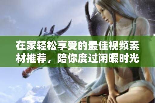 在家轻松享受的最佳视频素材推荐，陪你度过闲暇时光